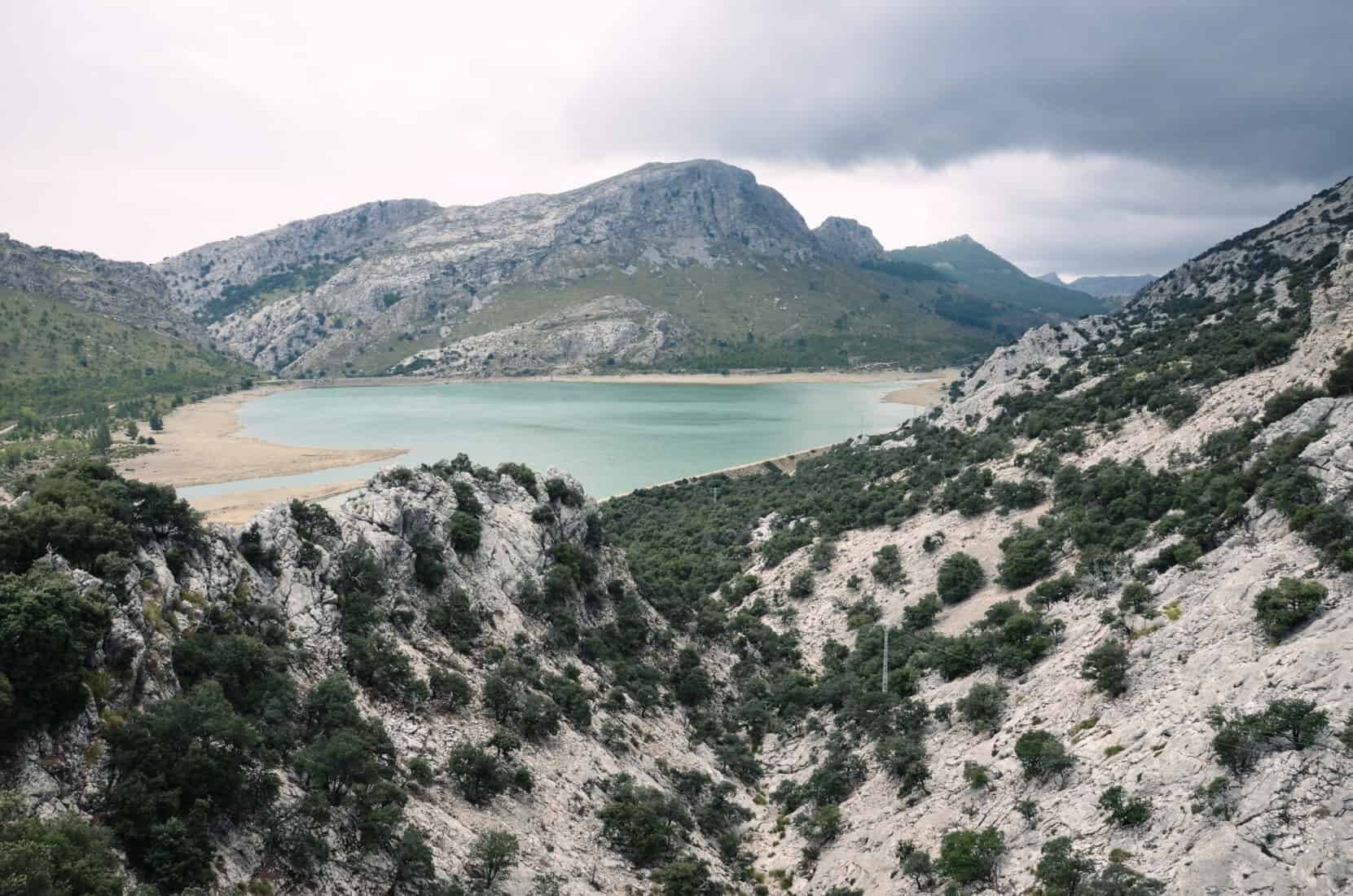 Cuber søen i Serra de Tramuntana