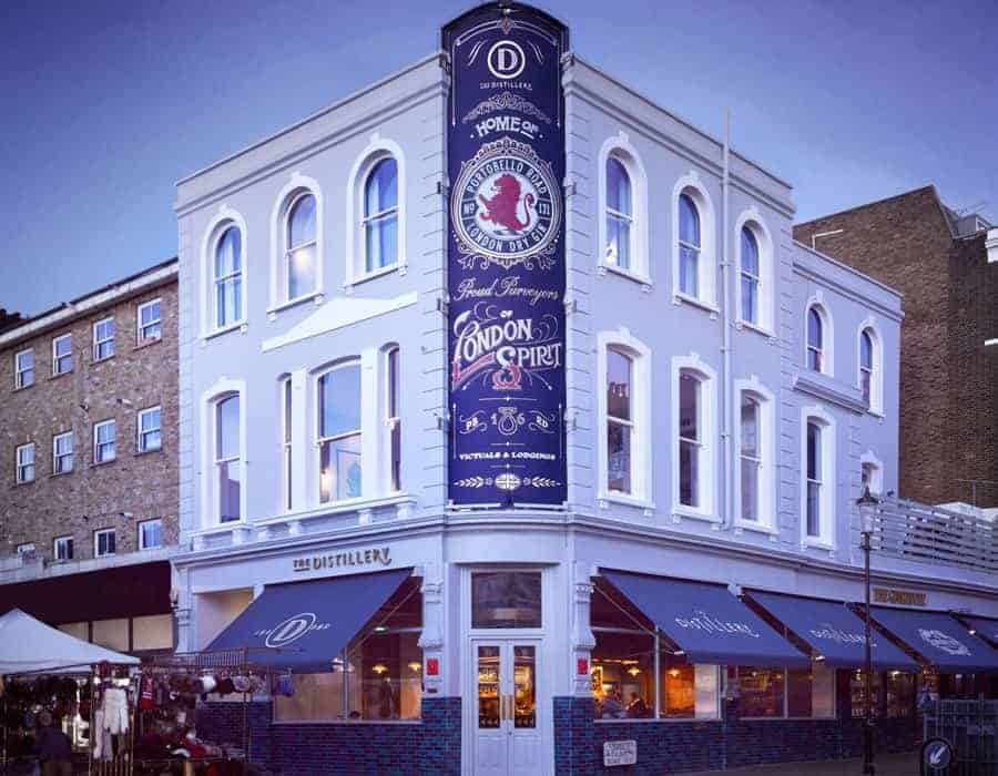 Destillery i Ginhotel i LOndon