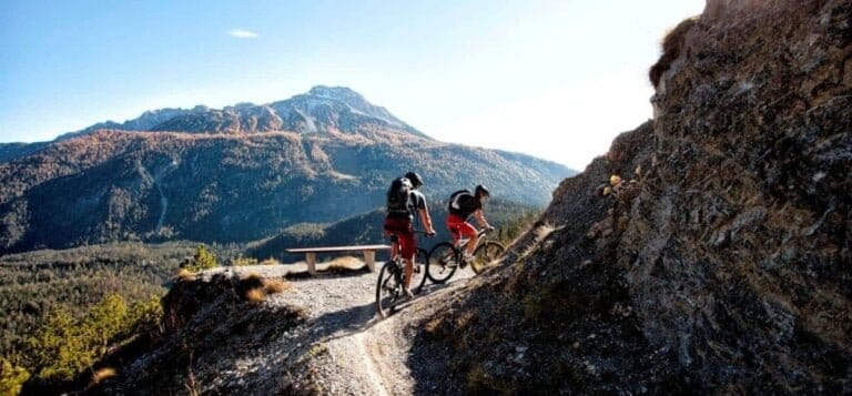 Zugspitz på mountainbike eller til fods ? 20 Zugspitz på mountainbike eller til fods fra fugleperspektiv eller mountainbike