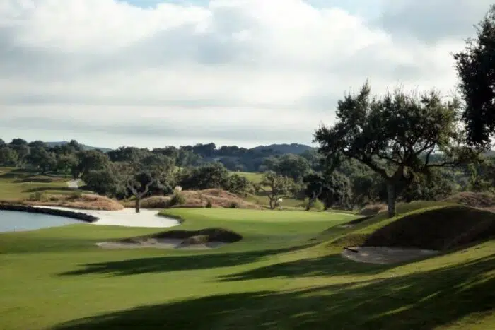 San Roque new course hul 7, spaniens-top-golfbaner