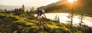 Nye overkommelige mountainbiking ruter i Kitzbüheler Alperne