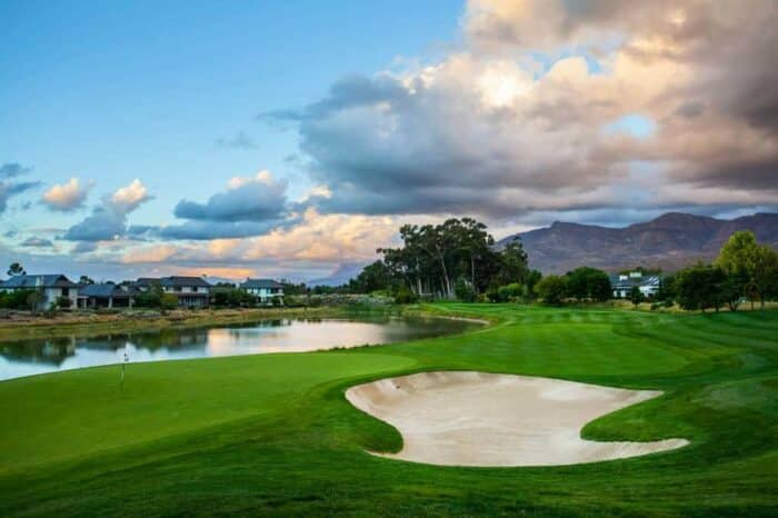 Pearl Valley golfbane Sydafrika, på golfferie i Sydafrika