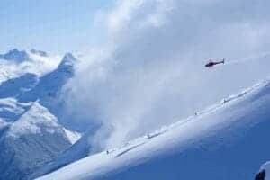 skiferie, heli-skiing på toppen af vernden