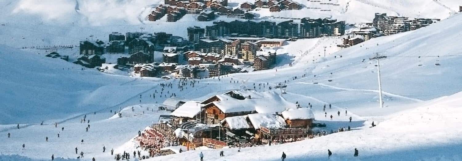 Bedste steder at besøge i Frankrig på skiferie. Val Thorens, France