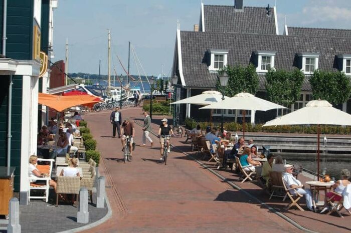 holland på cykel