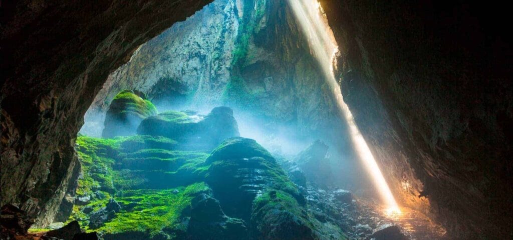 Son Doong-grotten i Phong Nha-Ke Bang nationalparken, verdens største grottepassage