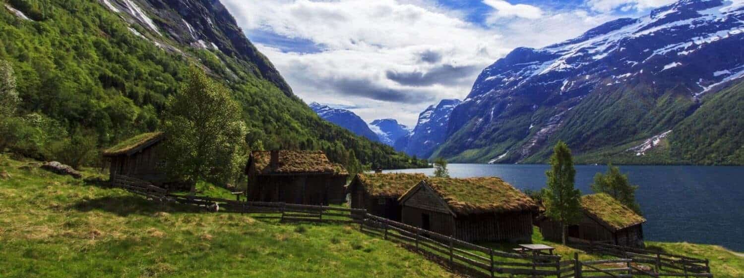 Det storladne Vestlandet ved Hardangerfjorden