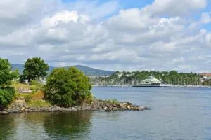 Bygdøy fra havet