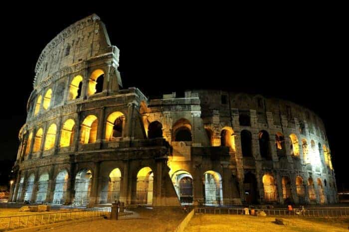 Colosseum, Rom, Italien nat