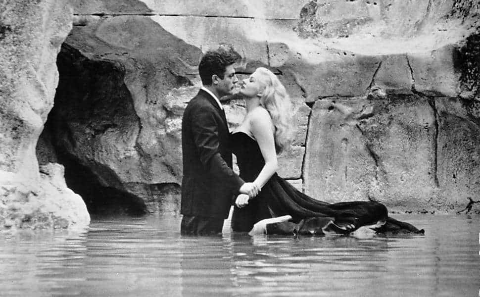 Fontana di Trevi and Anita Ekberg