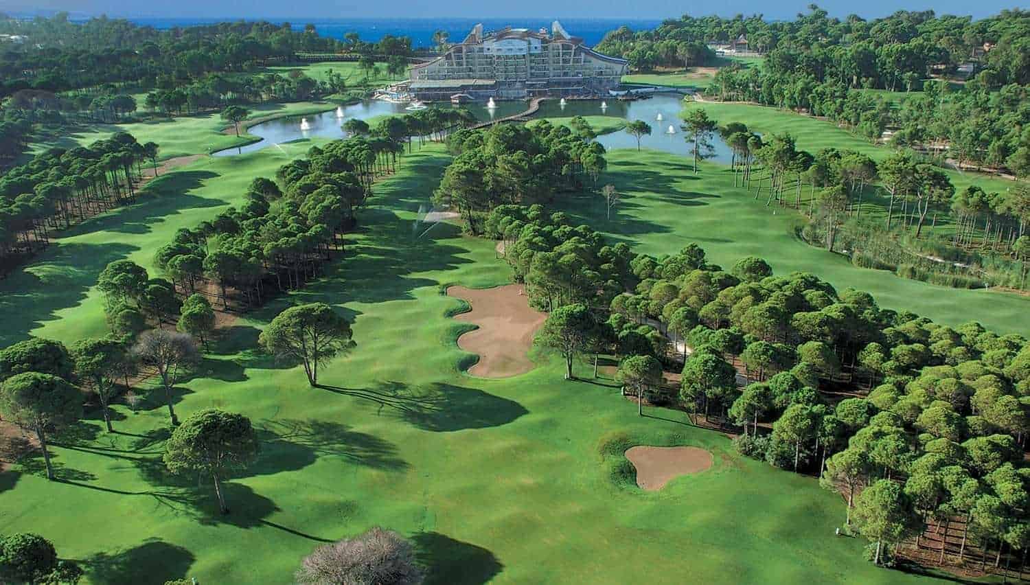 Golfferie i Tyrkiet ved Middelhavet