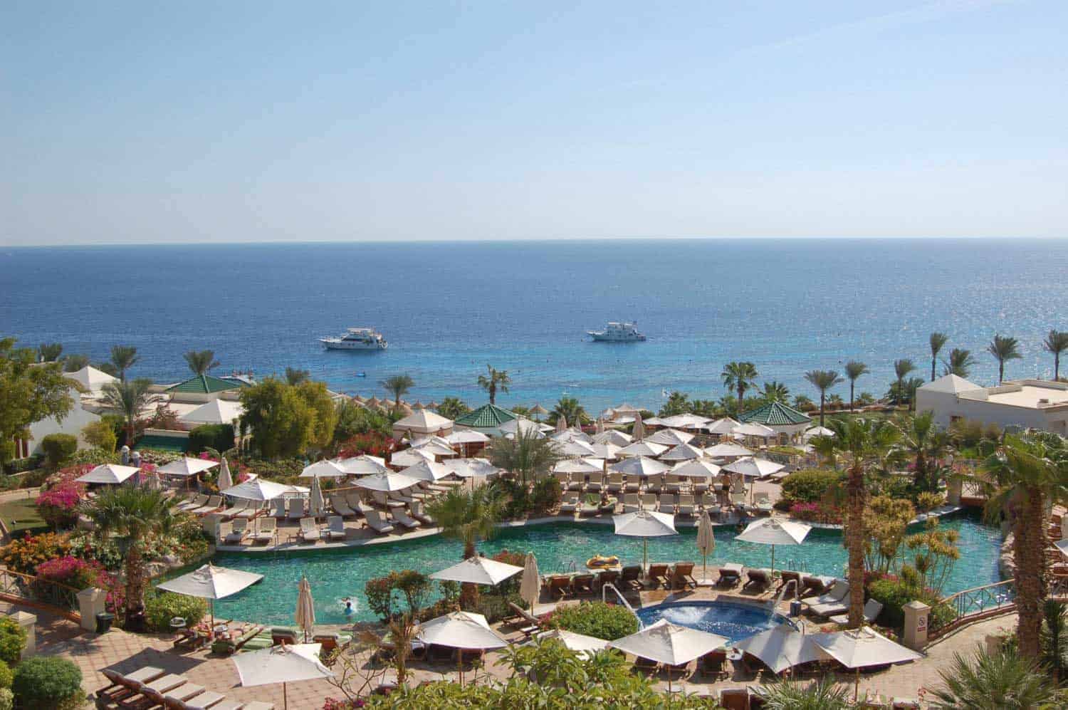 Luksushotel i Sharm el Sheikh, Egypten