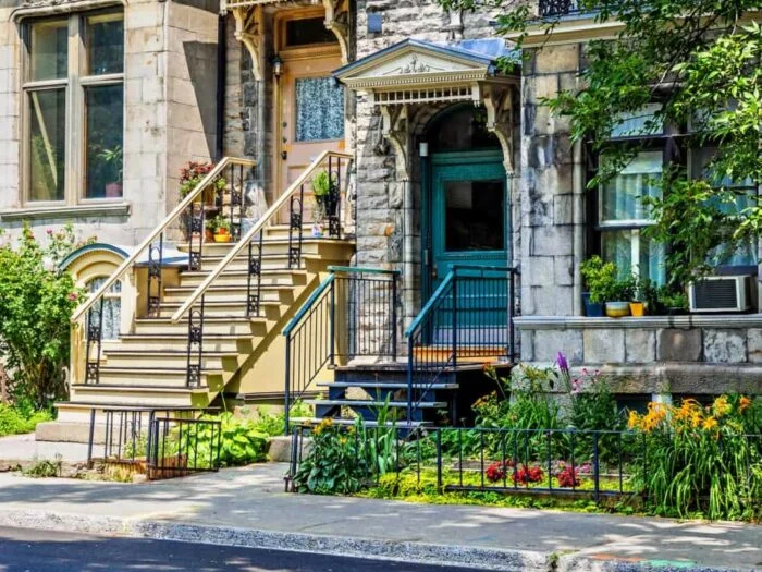 Montreal. Typisk, klassisk kvarter