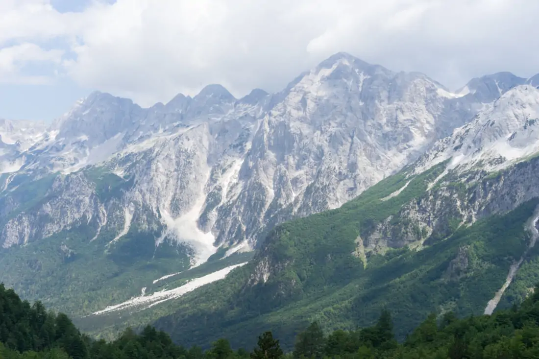 Albanien, fantastiske bjerge