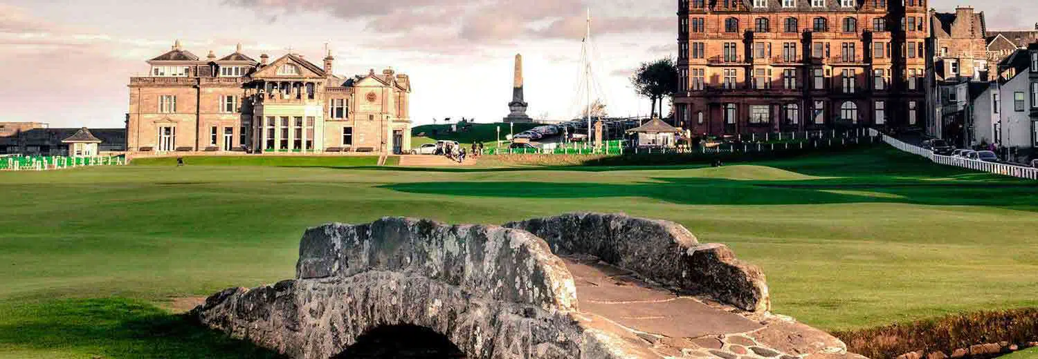 The-Old-Course-St-Andrews, the famous bridge at 18th.