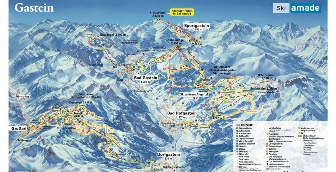 bad-gastein-piste-kort-skiferie