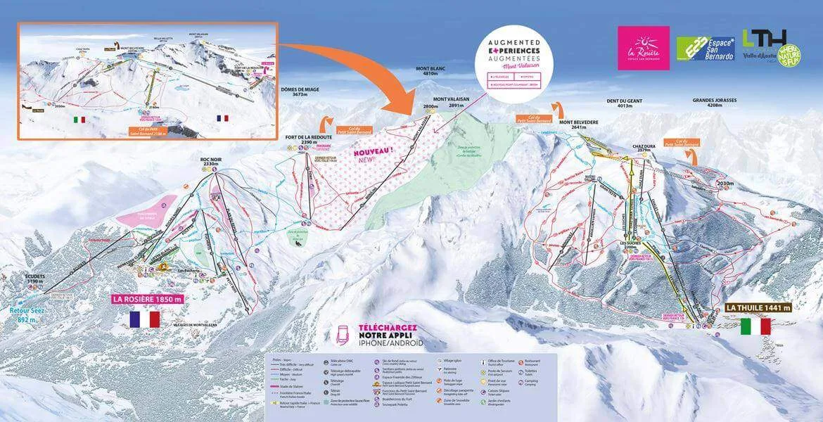 la rosiere pistekort