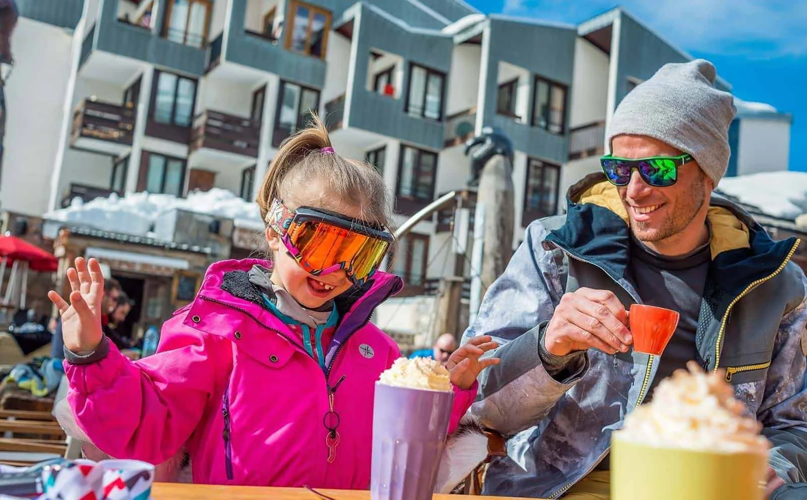 Tignes -Hygge. Danski