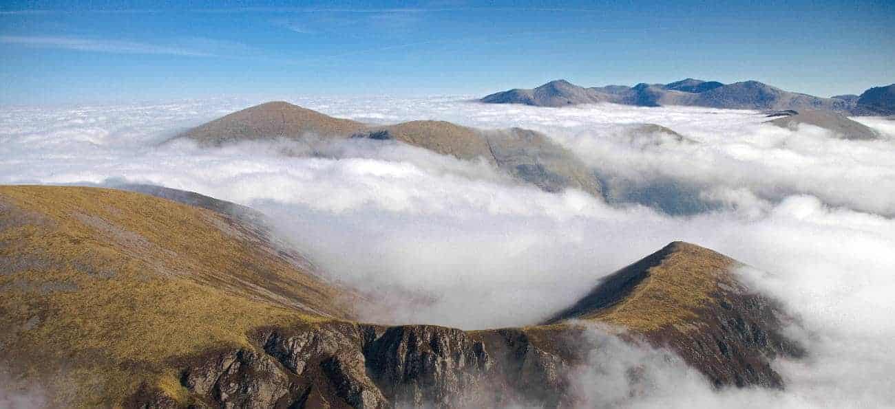 Snowdonia bjergtoppe