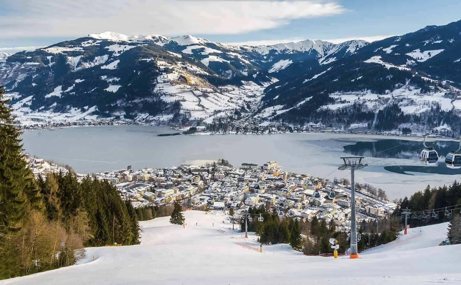 Zell-am-See-byen, Danski
