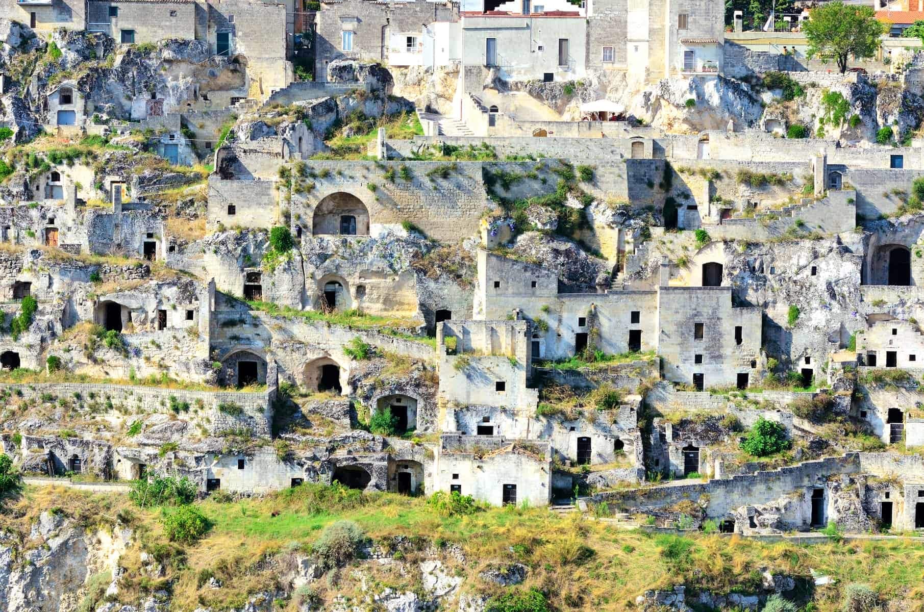 Matera Italy. Lucania, exterior.