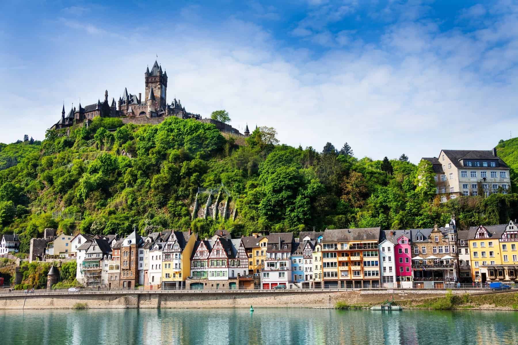 Cochem with the imperial Castle