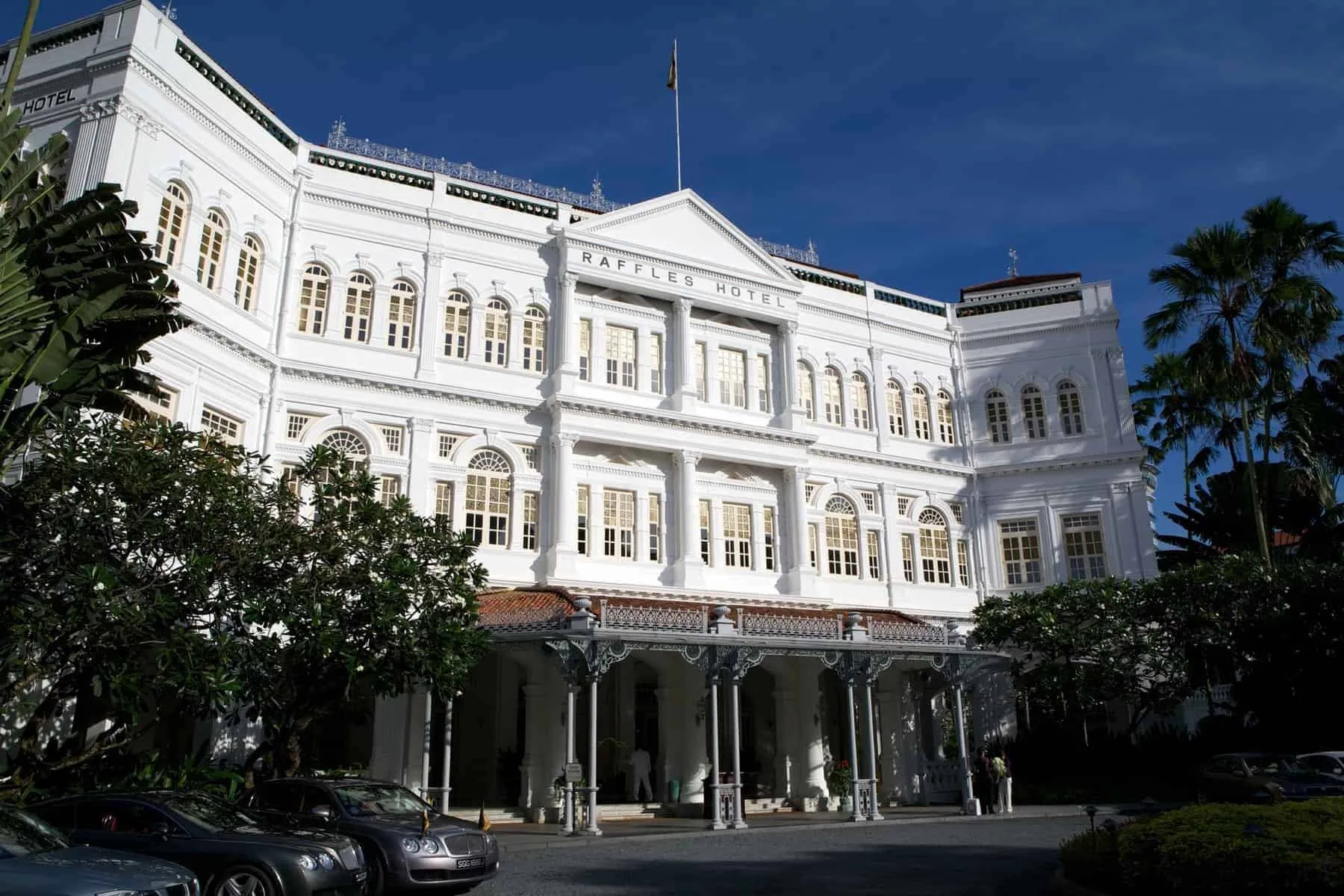 Raffles Hotel i Singapore genåbnet!
