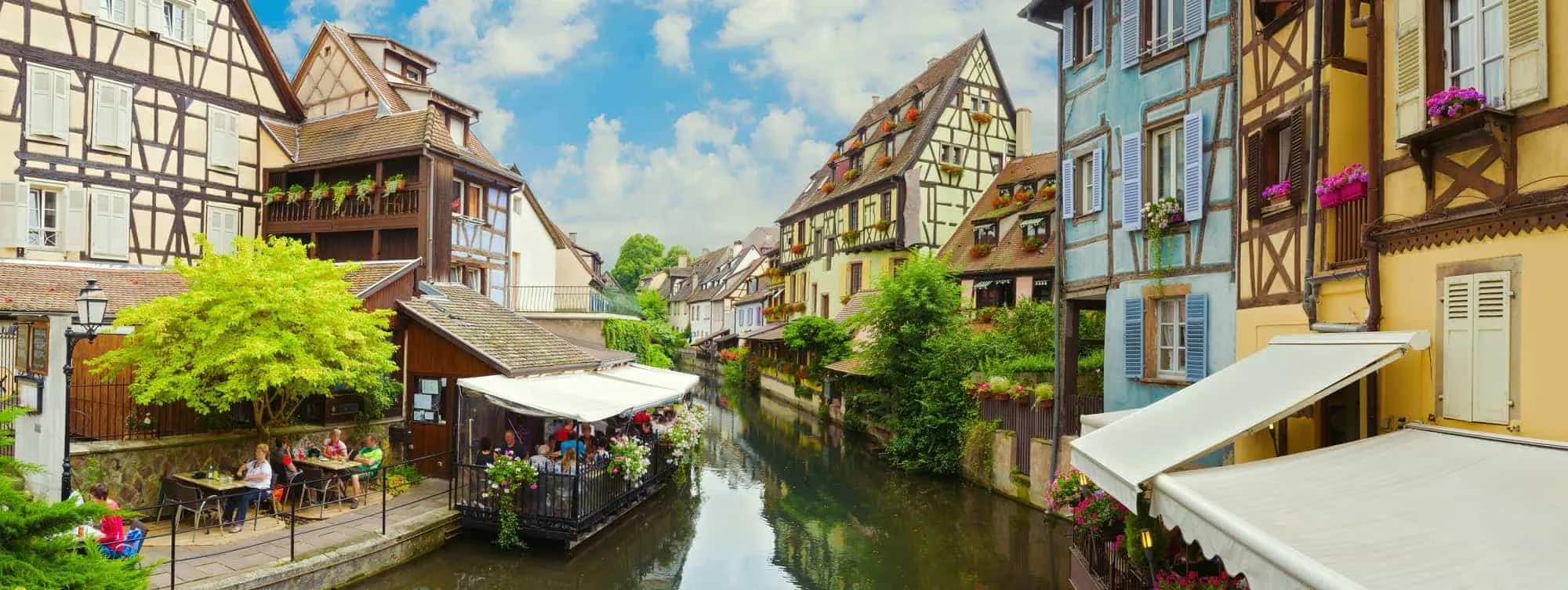 Franske vindistrikter fra Alsace til Languedoc