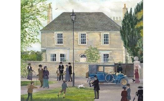 Downton abbey village