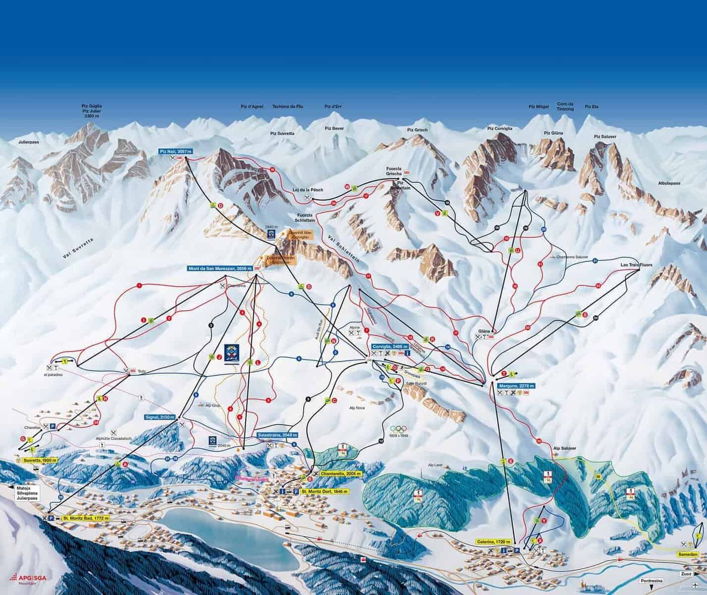 St. Mortiz Skipister