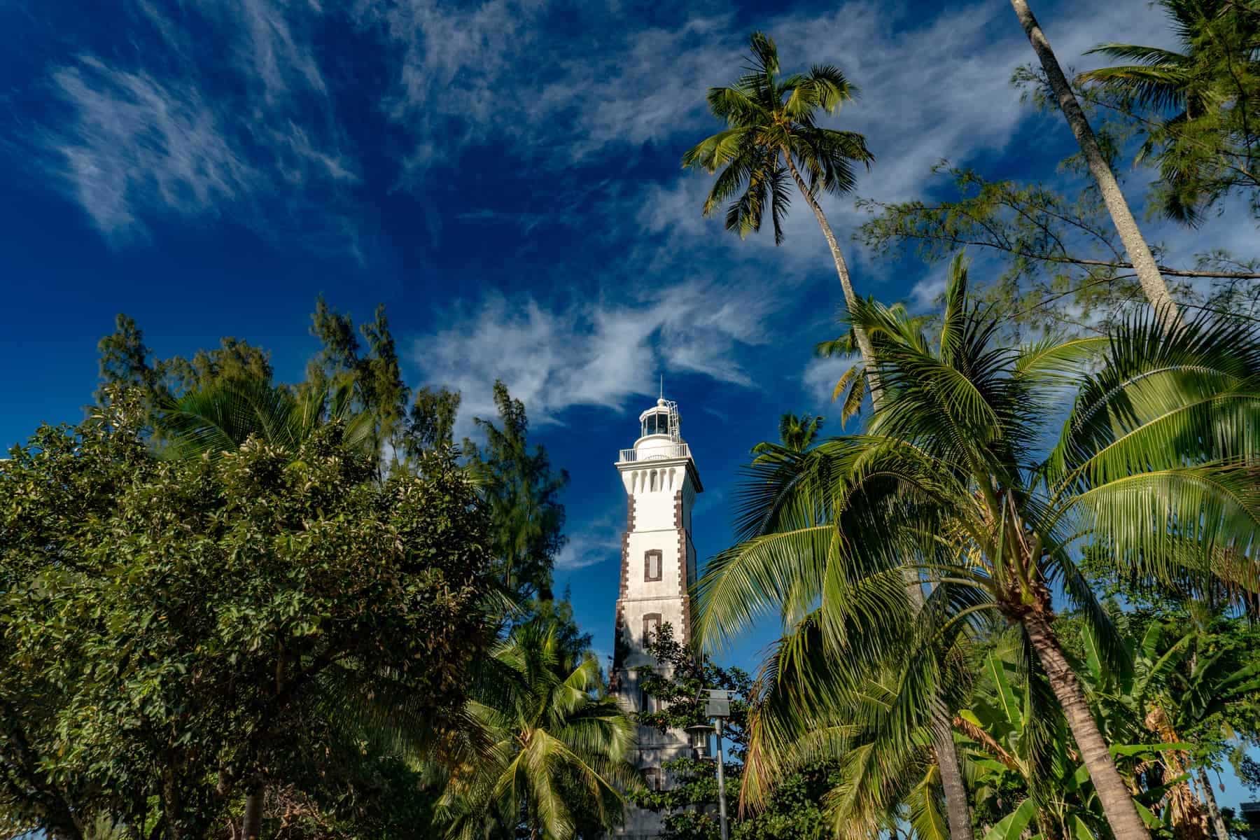 Tahiti venus point lighthouse of robert louis stevenson french polynesia