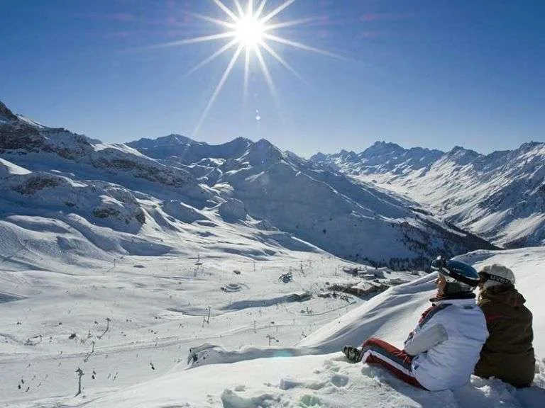 Skiferie i Ischgl, piste view