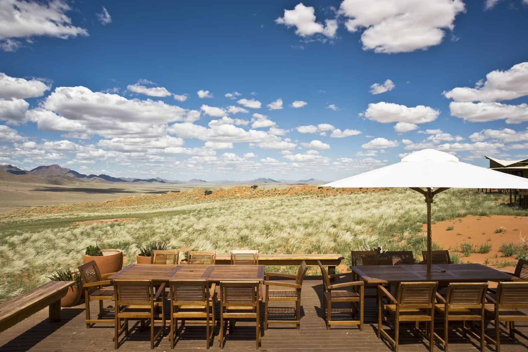 Besøg Namibia og de utrolige safarioplevelser.