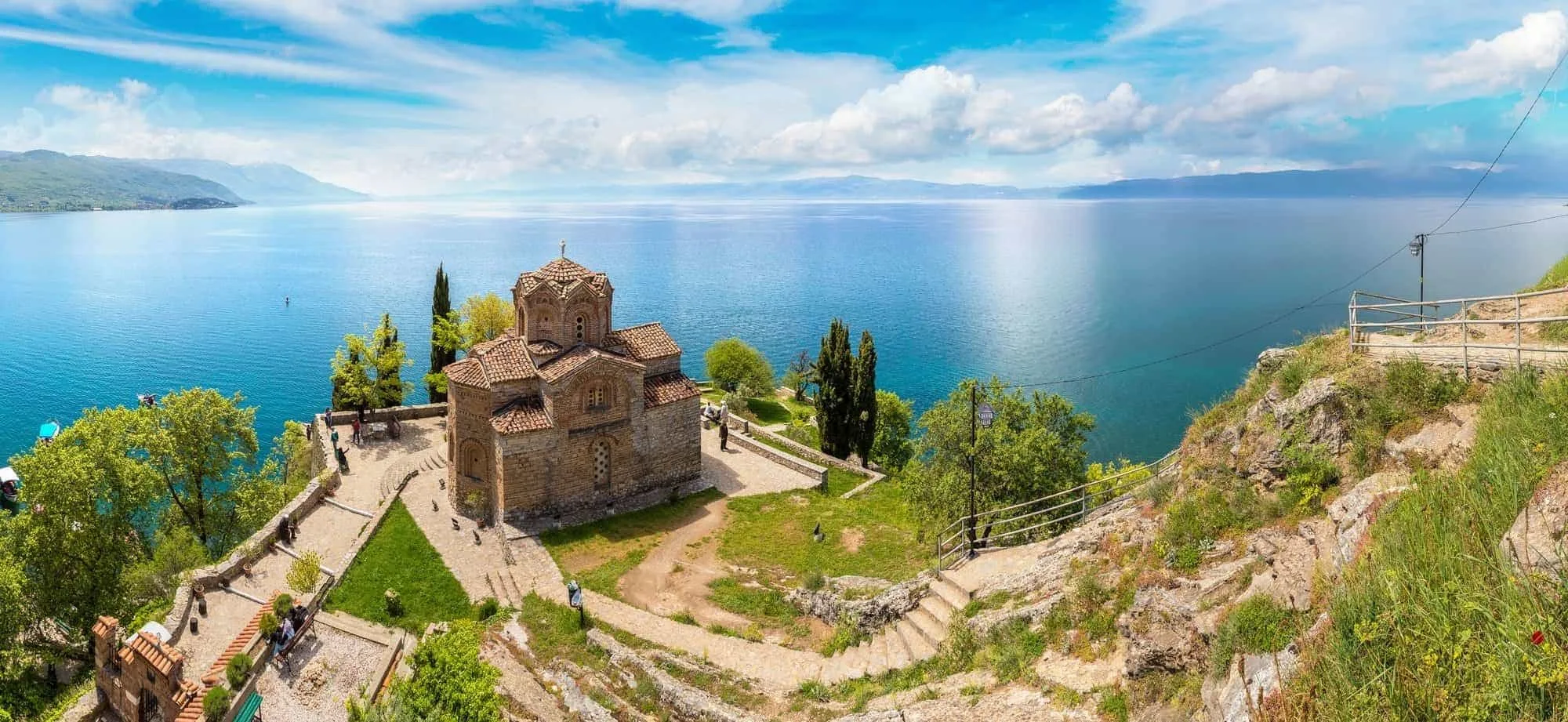 Jovan Kaneo church in Ohrid, Macedonia