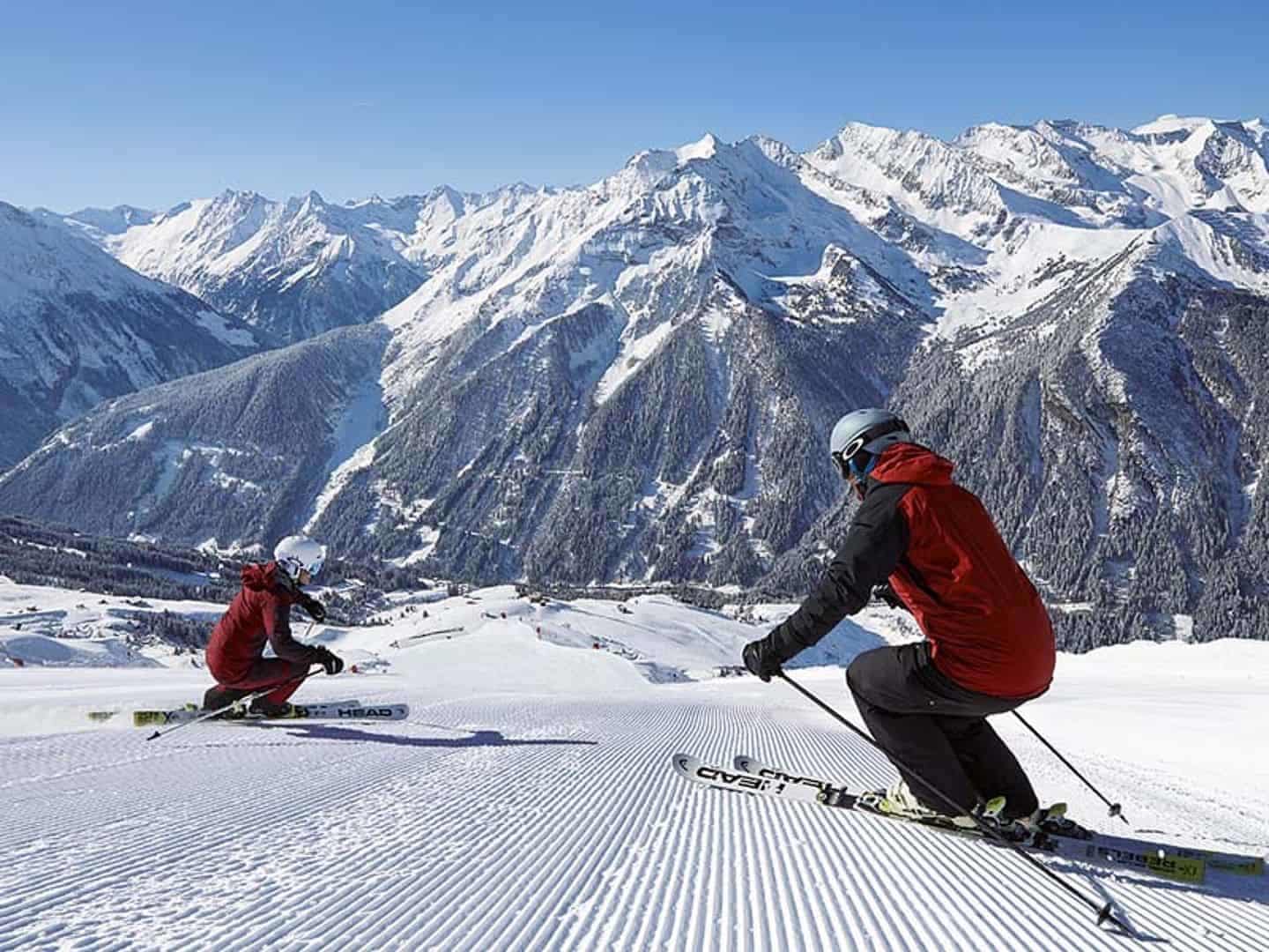 Zillertal Østrig præparede pister