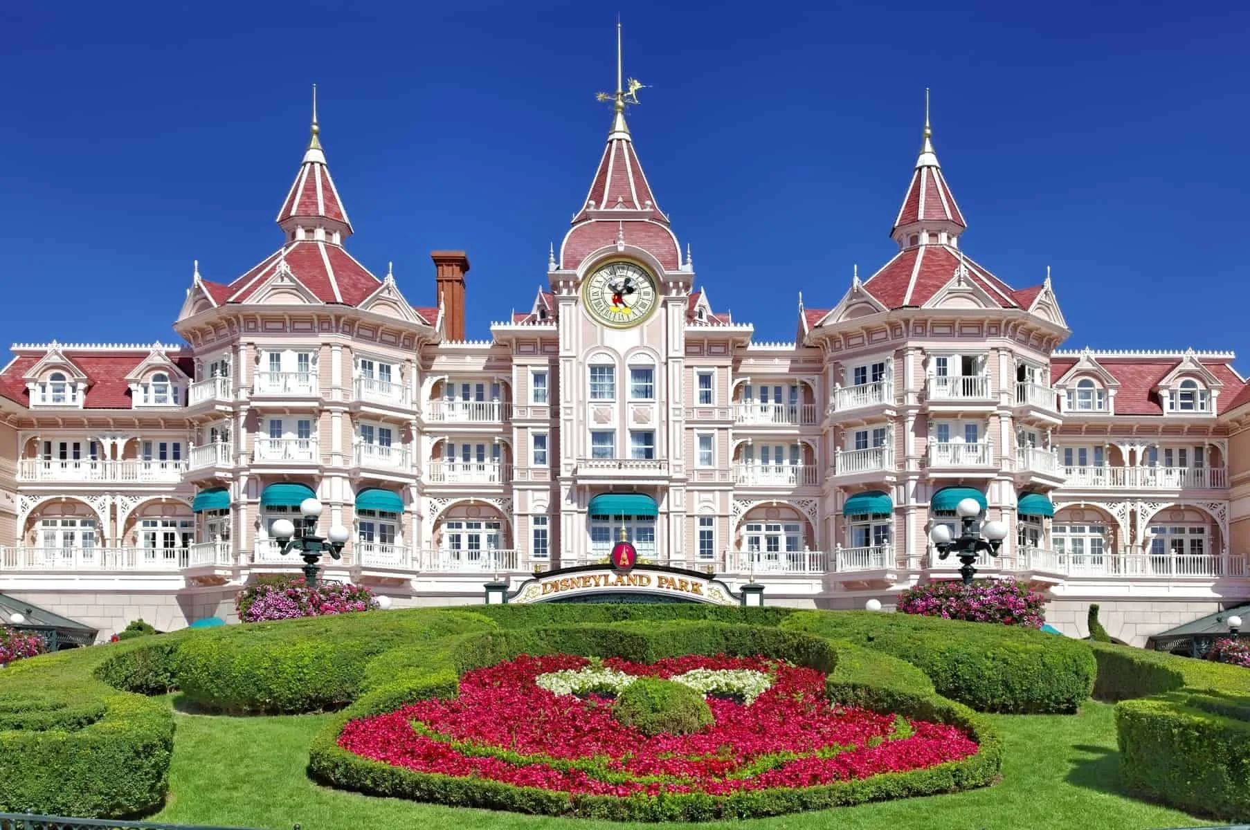 Disneyland Park nær Paris. Voila
