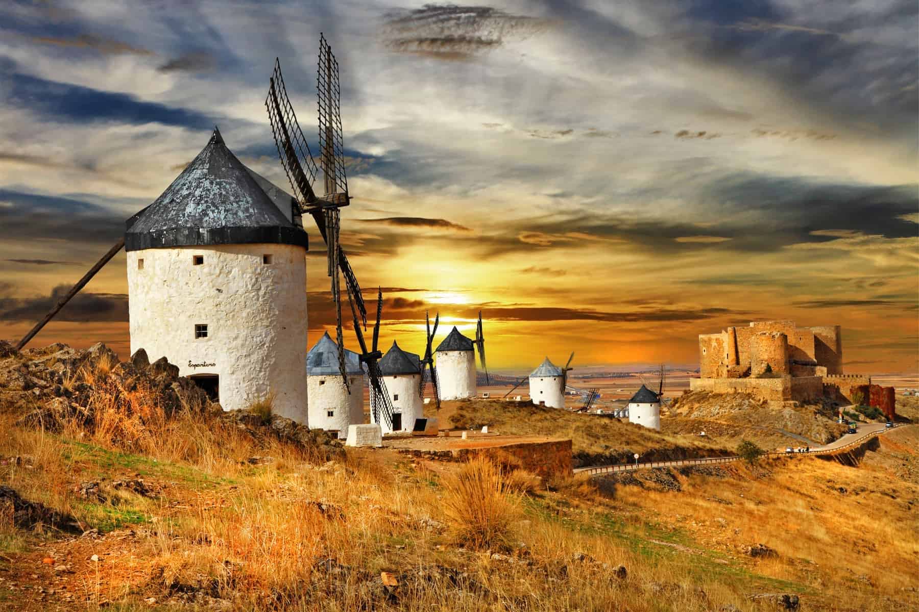 windmils of Spain, Castilla la mancha