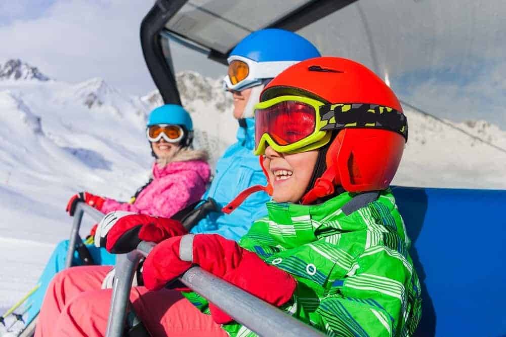 Ski holiday for families