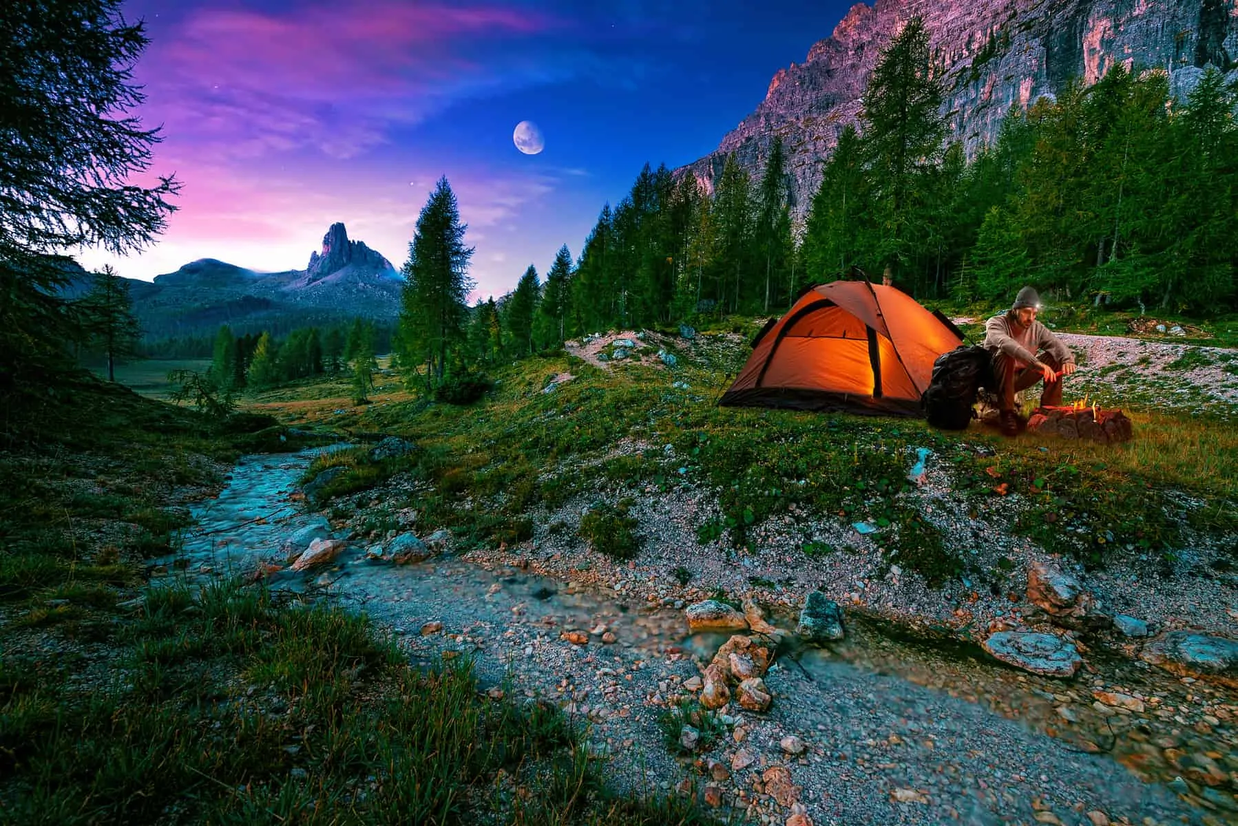 Camping is also experiencing nature like never before