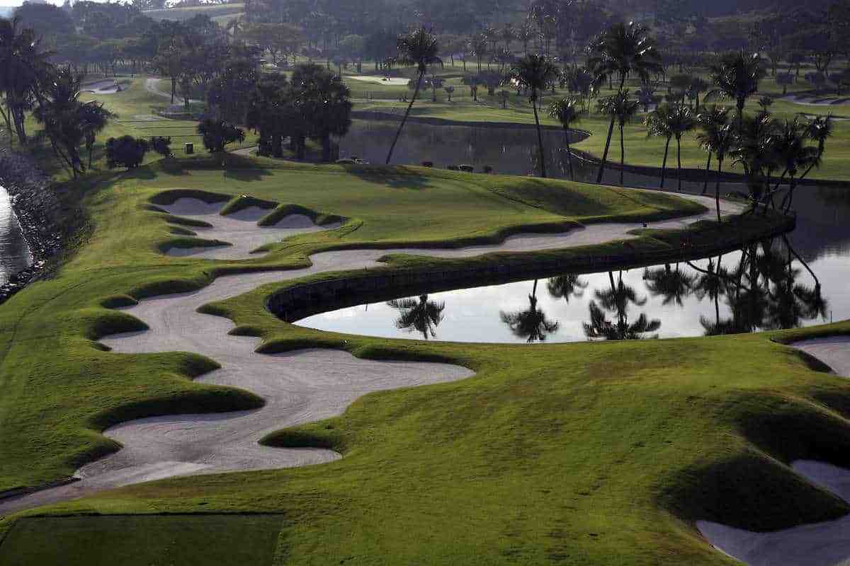 Serapong golf course, Sentosa. Singapore
