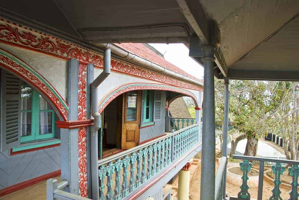 The palace Mahandrihono. Madagascar