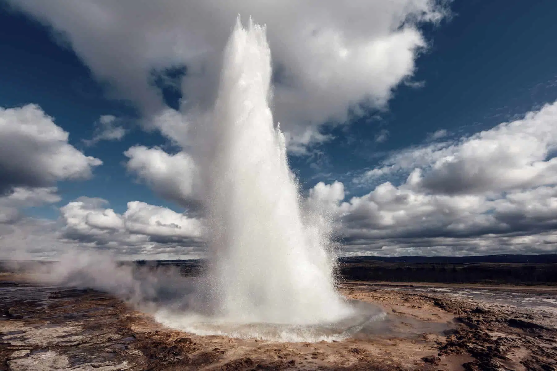 Trokkur Geyser, Iceland.