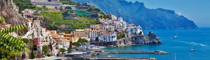 Luksusrejser. Amalfi kysten i Italen