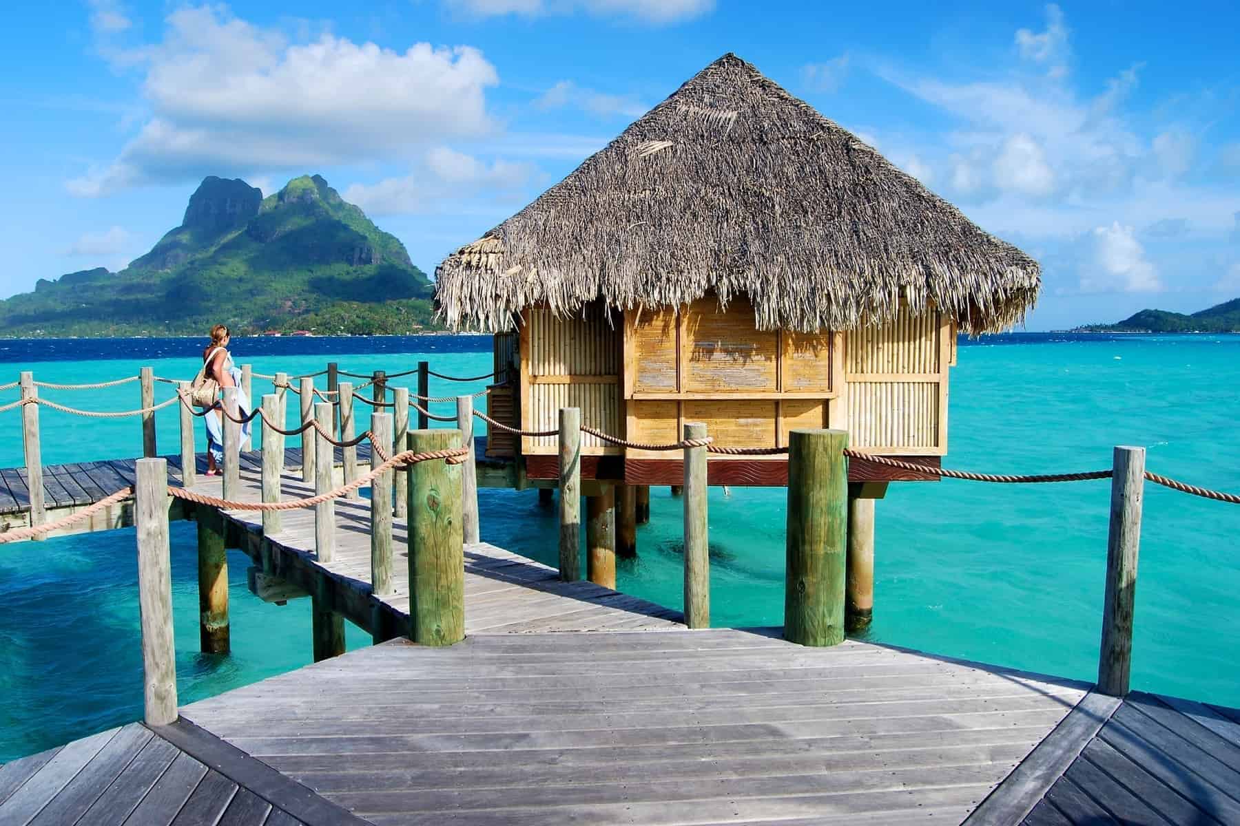 Bora Bora cabin on the water