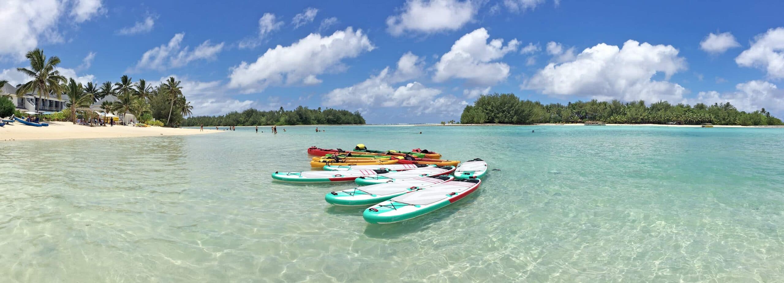 Rarotonga, Den blå lagune, Cook Islands