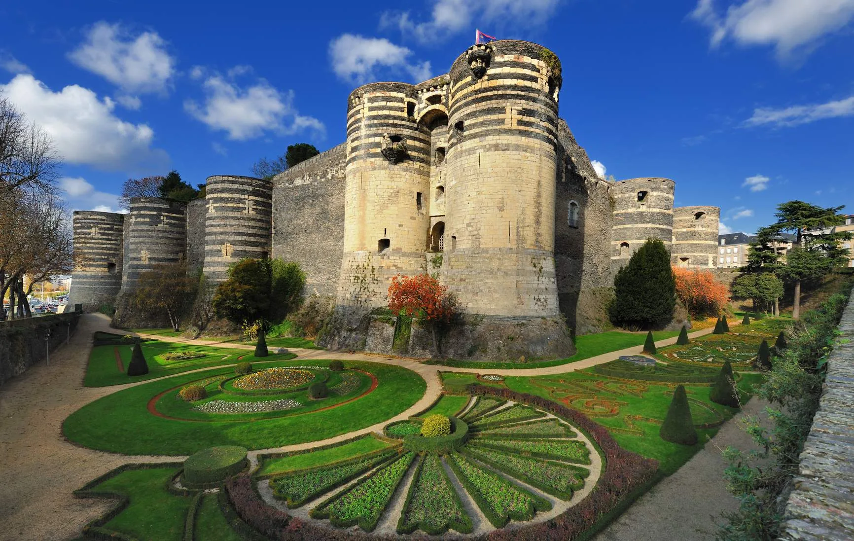 Chateau Angers, Loire Frankrig