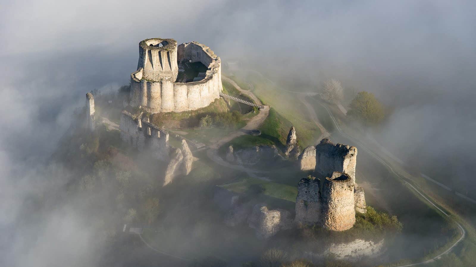 Chateau-Gaillard-Normandiet, Franske slotte i Frankrig