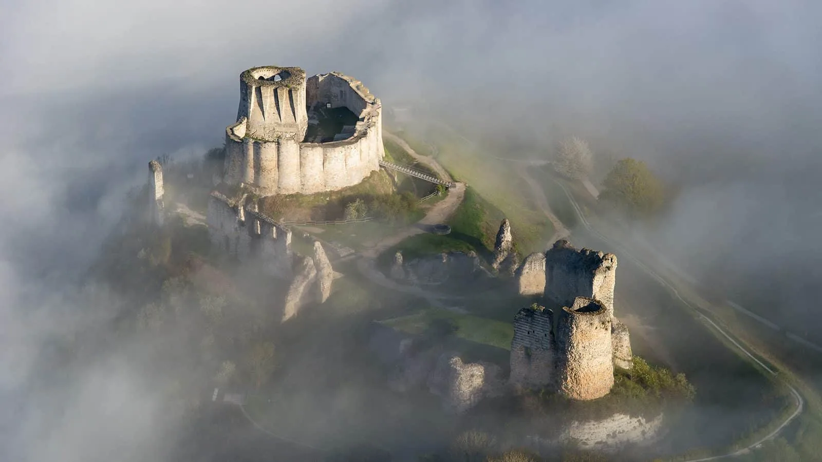 Chateau-Gaillard-Normandiet, Franske slotte i Frankrig