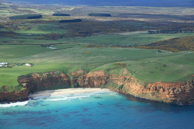 Chatham coastline, New Zealand