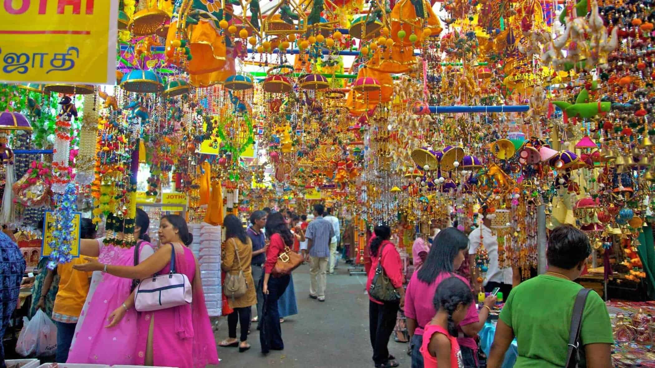 Little India, Singapore, shopping street